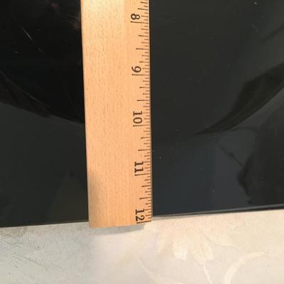 Crate and Barrel square plastic dinner plates