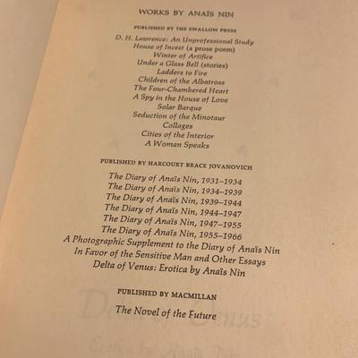 First Edition Delta of Venus Erotica Hardbacks