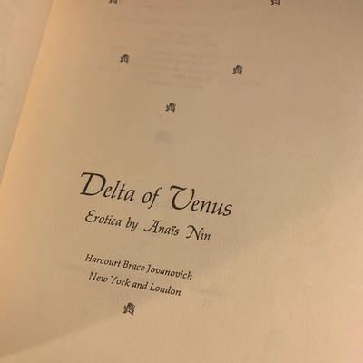 First Edition Delta of Venus Erotica Hardbacks