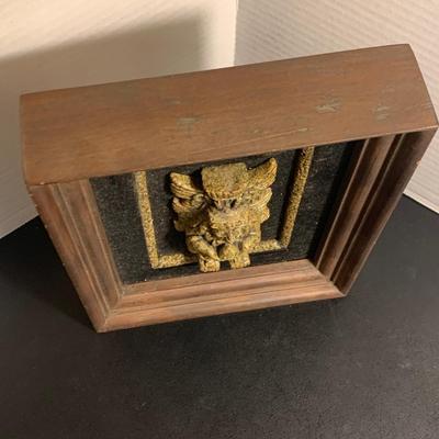 Vintage Zarebski 3D Framed Mexican Art