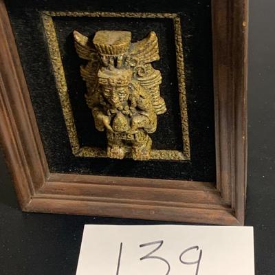 Vintage Zarebski 3D Framed Mexican Art