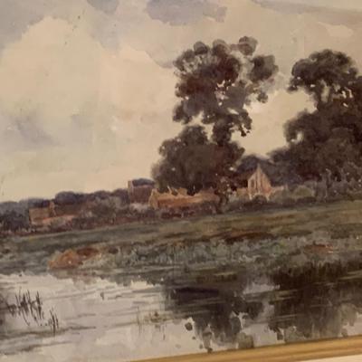 â€œTranquilâ€ by Frank Thompson Matted / Framed Print