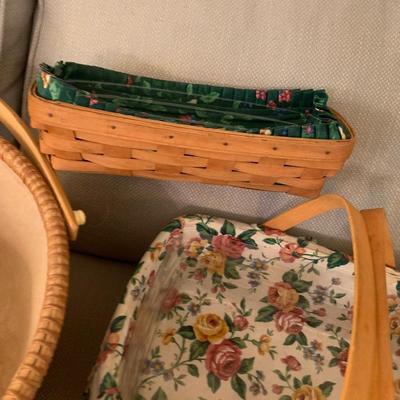 Large Baskets Lot Most Longaberger