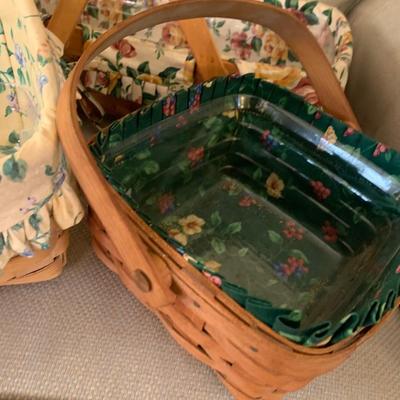 Large Baskets Lot Most Longaberger