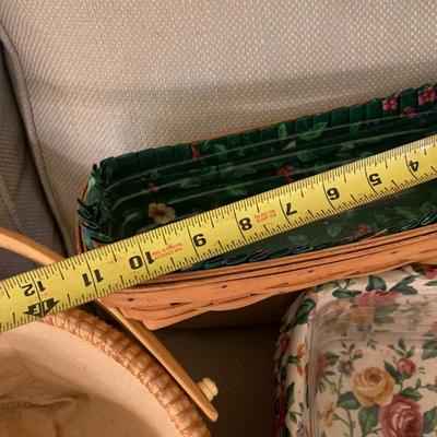 Large Baskets Lot Most Longaberger