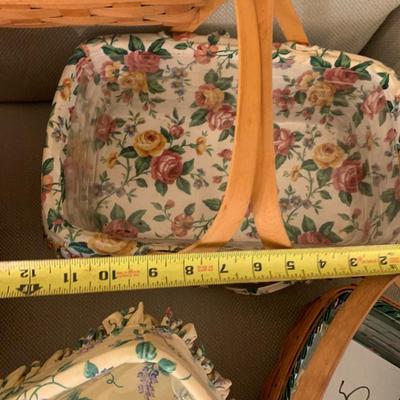 Large Baskets Lot Most Longaberger