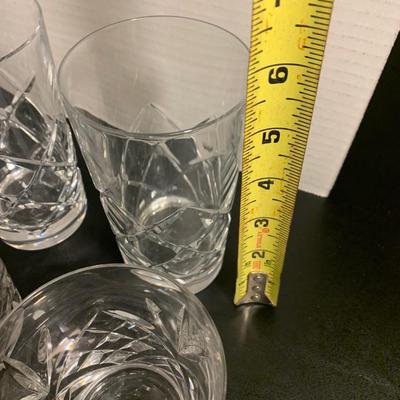 12 Gorham Crystal Tall & Short Cocktail & Rock Glasses