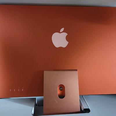 Orange iMac 24