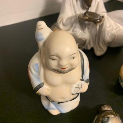 Japanese Mudmen Figurines Lot