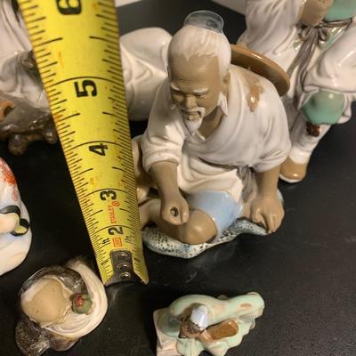 Japanese Mudmen Figurines Lot