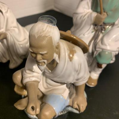 Japanese Mudmen Figurines Lot