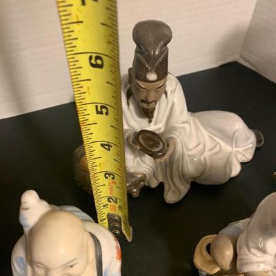 Japanese Mudmen Figurines Lot