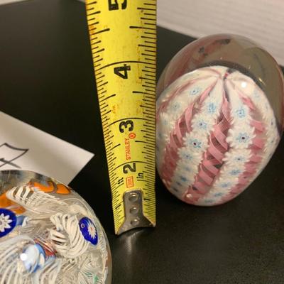 Vintage Paperweight Lot