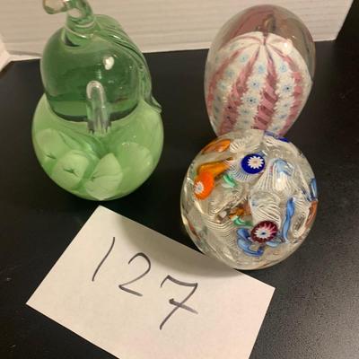 Vintage Paperweight Lot