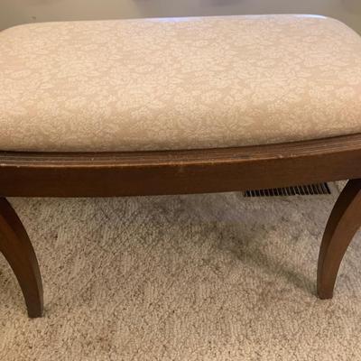 Vintage Vanity Bench