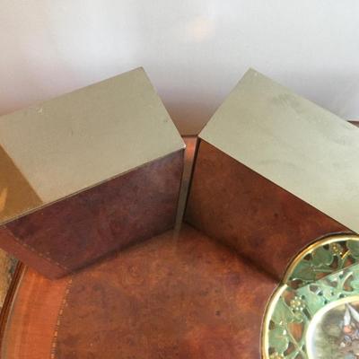 vintage Mirrored bookends