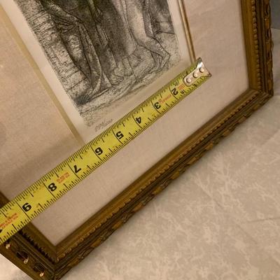 The Three Graces by Pablo Picasso - Numbered Lithograph- Framed / Matted Art Collectors Guild