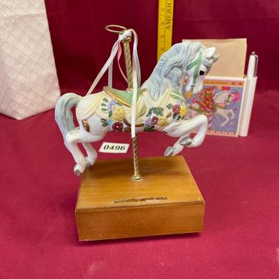 Carousel music box and notes
