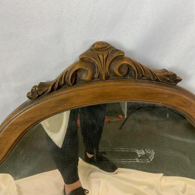 Lot 002 | Carved Wood Mirror
