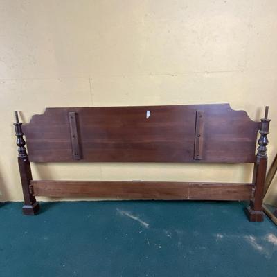 Lot 003 | Ethan Allen King Poster Bed Headboard ONLY