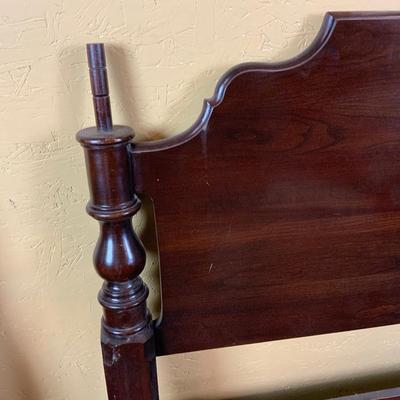 Lot 003 | Ethan Allen King Poster Bed Headboard ONLY