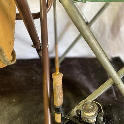 Fishing Stools and Pole