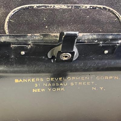 Vintage Metal Cash Box