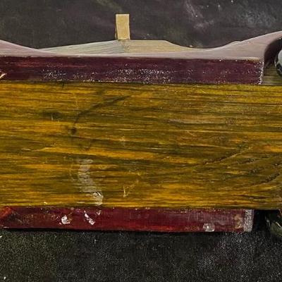Vintage Wooden Car