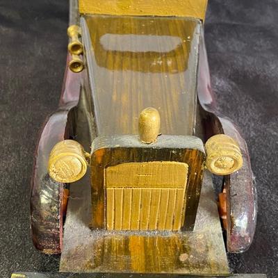 Vintage Wooden Car
