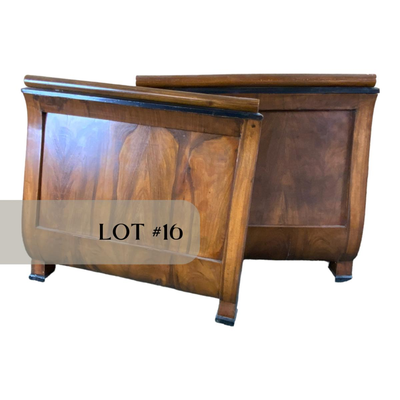 Lot 016 | Pair Day Bed Sides | Head & Footboard