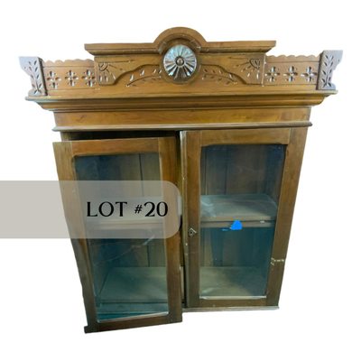 Lot 020 | Wall Cabinet or Desk Top