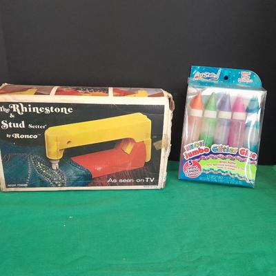 Vintage Ronco The Rhinestone & Stud Setter Bedazzler by Ronco