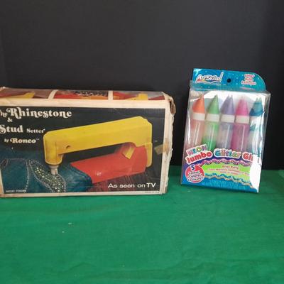 Vintage Ronco The Rhinestone & Stud Setter Bedazzler by Ronco