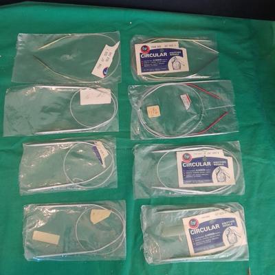 Boye Circular Knitting needles of various sizes