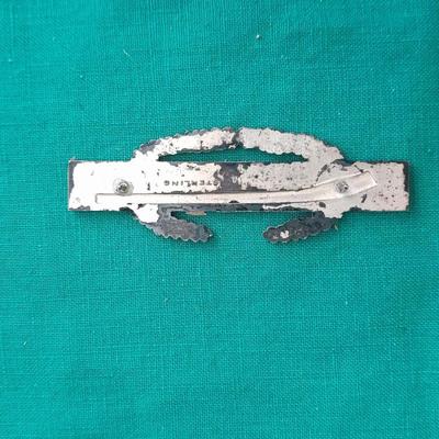 Sterling Silver Combat Infantryman Badge U,S. Army Combat Infratryman WW11