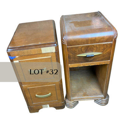 Lot 032 | Two Art Deco Side Tables