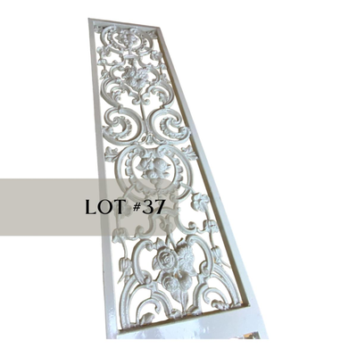 Lot 037 | Architectural Salvage Wrought Iron Piece