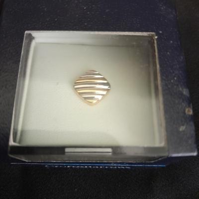 Wooden box with Lapel pins, and other assorted Jewelry