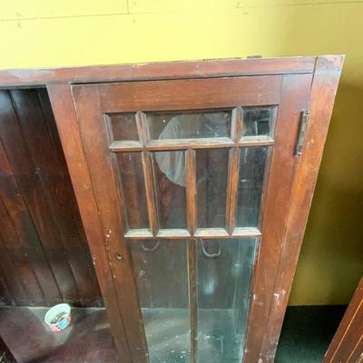 Lot 044 | Mission Wall Cabinet