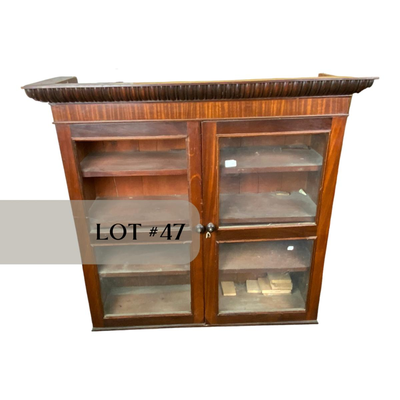 Lot 047 | 19th Century English Mahogany Bookcase