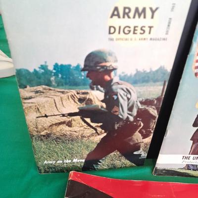 Vintage Military books and pamphlets 1964 Army, Navy, and Marine