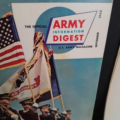 Vintage Military books and pamphlets 1964 Army, Navy, and Marine