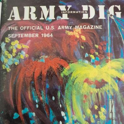 Vintage Military books and pamphlets 1964 Army, Navy, and Marine