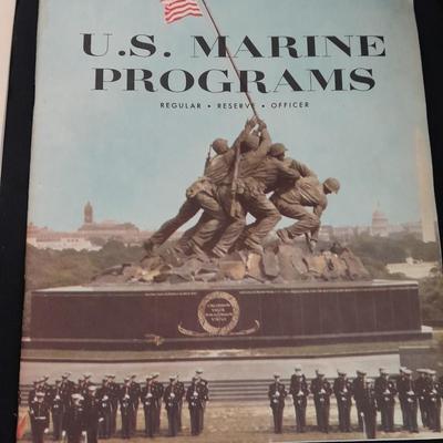 Vintage Military books and pamphlets 1964 Army, Navy, and Marine