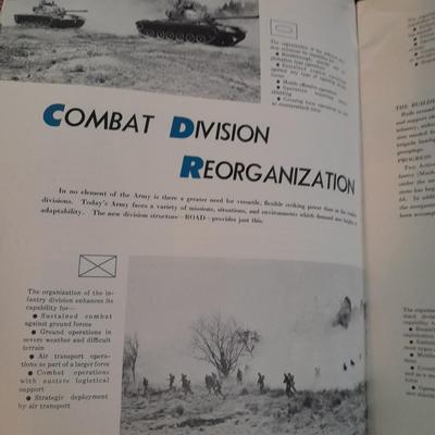Vintage Military books and pamphlets 1964 Army, Navy, and Marine