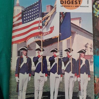 Vintage Military books and pamphlets 1964 Army, Navy, and Marine