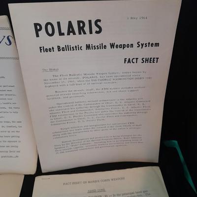 Vintage Military books and pamphlets 1964 Army, Navy, and Marine