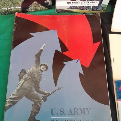 Vintage Military books and pamphlets 1964 Army, Navy, and Marine