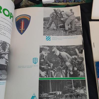 Vintage Military books and pamphlets 1964 Army, Navy, and Marine