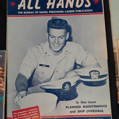 Vintage Military books and pamphlets 1964 Army, Navy, and Marine